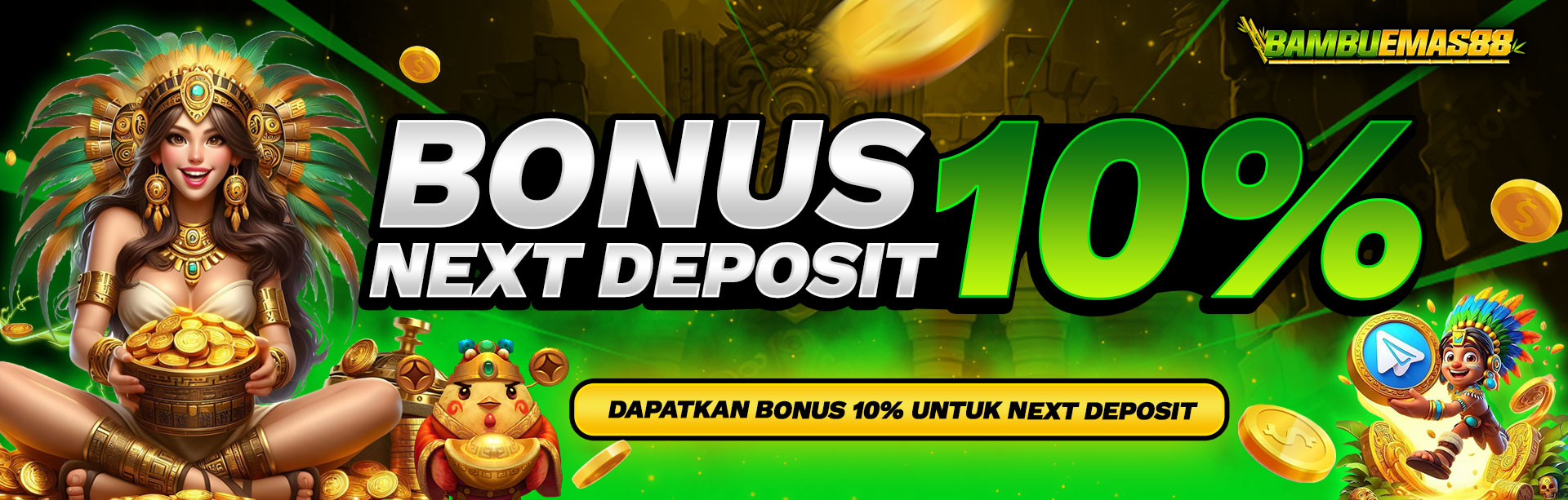 BONUS RELOAD SLOT 10%	